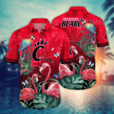 Cincinnati Bearcats Ncaa Hawaiian Shirt Sunbathe Aloha Shirt
