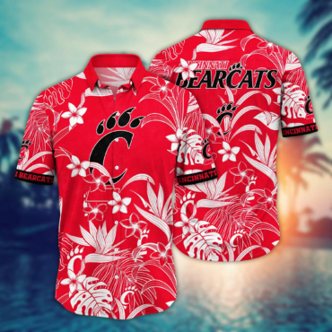 Cincinnati Bearcats Ncaa Hawaiian Shirt Tropicaltime Aloha Shirt