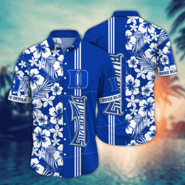 Duke Blue Devils Ncaa Hawaiian Shirt Augusttime Aloha Shirt
