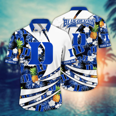 Duke Blue Devils Ncaa Hawaiian Shirt Umbrellas For Sun Aloha Shirt