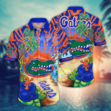 Florida Gators Ncaa Hawaiian Shirt Hot Sandstime Aloha Shirt