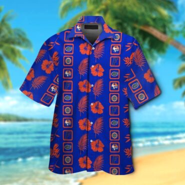 Florida Gators Short Sleeve Button Up Tropical Hawaiian Shirt Ver20
