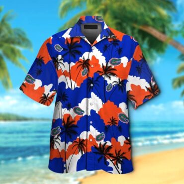 Florida Gators Short Sleeve Button Up Tropical Hawaiian Shirt Ver21