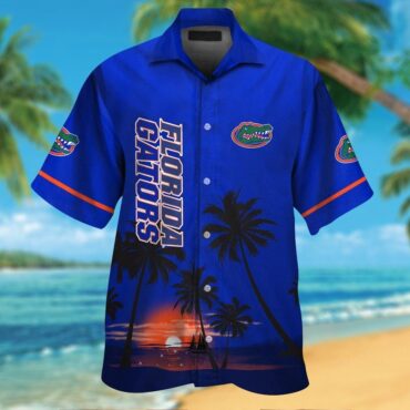 Florida Gators Short Sleeve Button Up Tropical Hawaiian Shirt Ver26