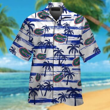 Florida Gators Short Sleeve Button Up Tropical Hawaiian Shirt Ver29