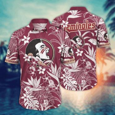 Florida State Seminoles Ncaa Hawaiian Shirt Brightnesstime Aloha Shirt