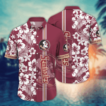 Florida State Seminoles Ncaa Hawaiian Shirt Sandcastlestime Aloha Shirt