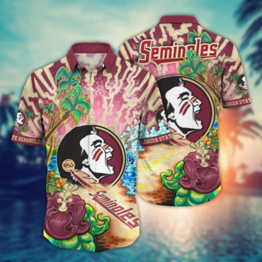 Florida State Seminoles Ncaa Hawaiian Shirt Tanningtime Soccer Match Shirts