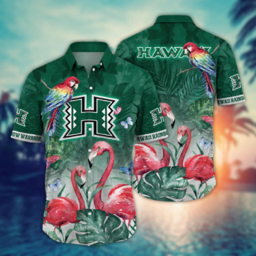Hawaii Rainbow Warriors Ncaa Hawaiian Shirt Break Aloha Shirt