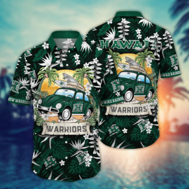 Hawaii Rainbow Warriors Ncaa Hawaiian Shirt Heatwavetime Aloha Shirt
