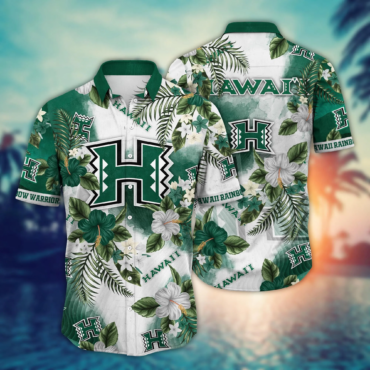 Hawaii Rainbow Warriors Ncaa Hawaiian Shirt Popsiclestime Aloha Shirt
