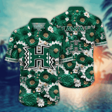 Hawaii Rainbow Warriors Ncaa Hawaiian Shirt Trending For This Summer Customize Shirt