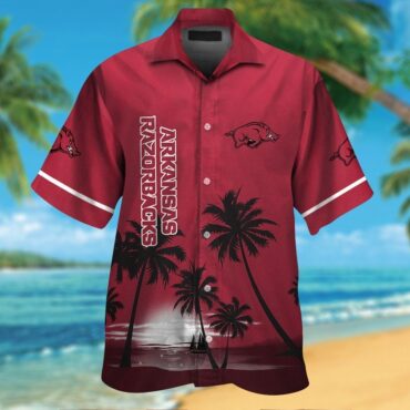 Arkansas Razorbacks Tropical Shirt