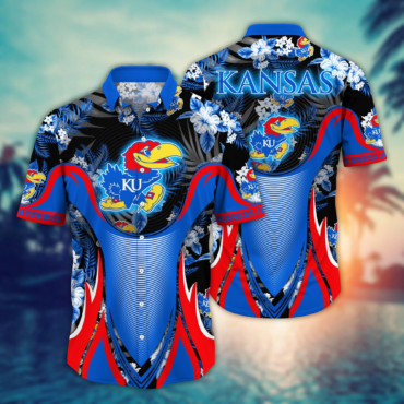 Kansas Jayhawks Ncaa Hawaiian Shirt Pool Days Aloha Shirt