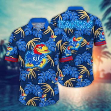 Kansas Jayhawks Ncaa Hawaiian Shirt Summer Fruits Aloha Shirt