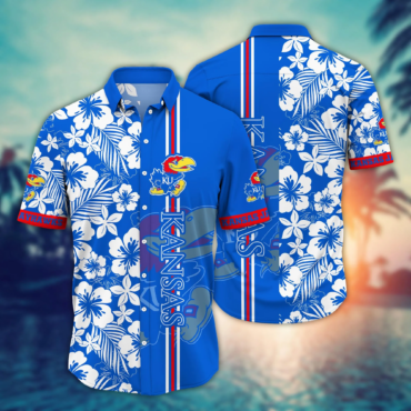 Kansas Jayhawks Ncaa Hawaiian Shirt Sunbathetime Aloha Shirt