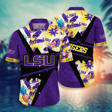 Lsu Tigers Ncaa Hawaiian Shirt Hot Season Aloha Shirt