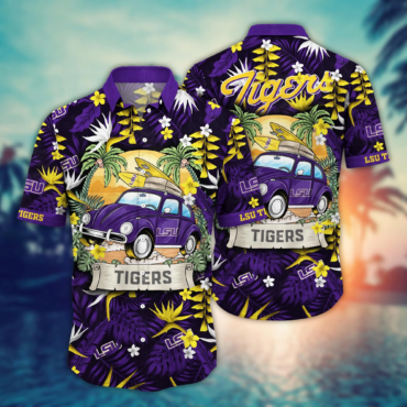 Lsu Tigers Ncaa Hawaiian Shirt Shortstime Aloha Shirt