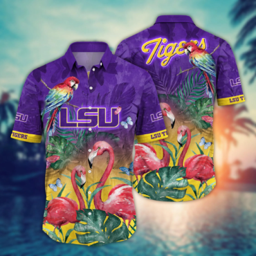 Lsu Tigers Ncaa Hawaiian Shirt Warm Nights Aloha Shirt
