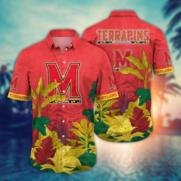 Maryland Terrapins Ncaa Hawaiian Shirt Heat Penalty Game Shirts