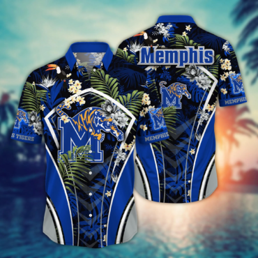 Memphis Tigers Ncaa Hawaiian Shirt Heatwave Aloha Shirt