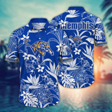 Memphis Tigers Ncaa Hawaiian Shirt Hot Seasontime Aloha Shirt