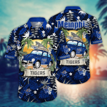 Memphis Tigers Ncaa Hawaiian Shirt Julytime Qualifying Match Shirts