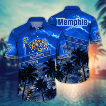 Memphis Tigers Ncaa Hawaiian Shirt Sundrenched Aloha Shirt