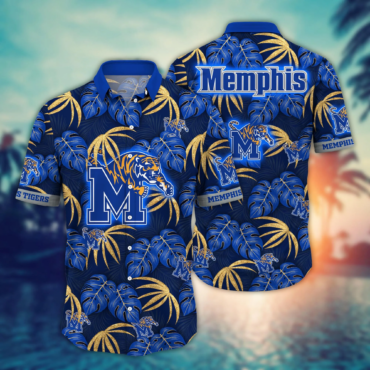 Memphis Tigers Ncaa Hawaiian Shirt Suntan Aloha Shirt