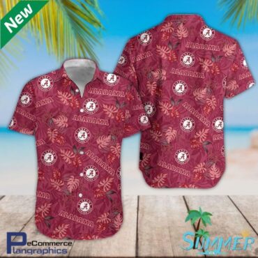 Alabama Crimson Tide Hawaiian Shirt V11 Aloha Shirt