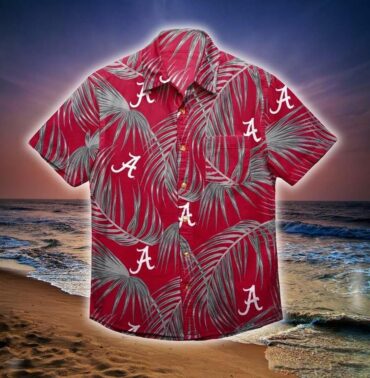 Alabama Crimson Tide Hawaiian Shirt V13 Aloha Shirt