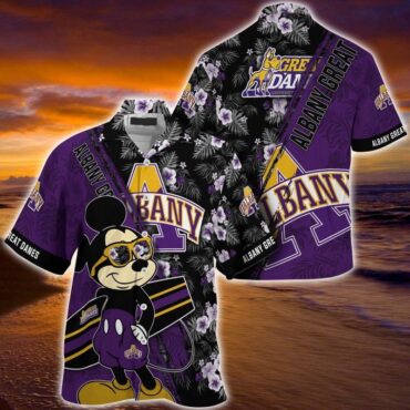 Albany Great Danes Mickey Trendy Hawaiian Shirt Aloha Shirt
