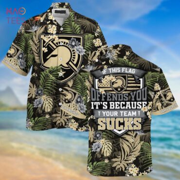 Army Black Knights Custom Name Special Design Hawaiian Shirt