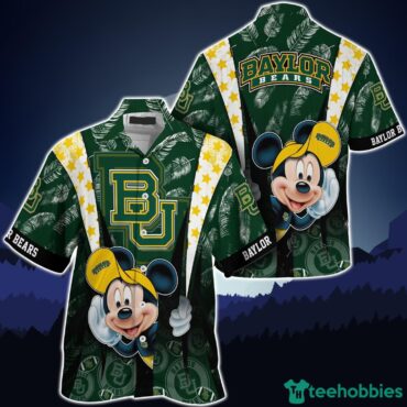 Baylor Bears Mickey Mouse Hawaiian Shirt