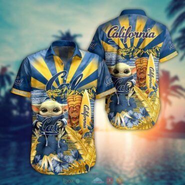 California Golden Bears Baby Yoda Hawaiian Shirt