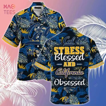 California Golden Bears Stress Blessed Trendy Hawaiian Shirt Aloha Shirt
