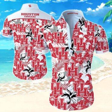 Houston Cougars Hawaiian Shirt