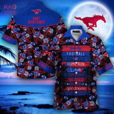 SMU Mustangs Limited Edition Trendy Hawaiian Shirt Aloha Shirt