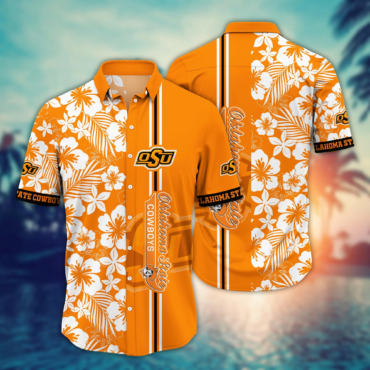Oklahoma State Cowboys NCAA Hawaiian Shirt Bikinistime Aloha Shirt