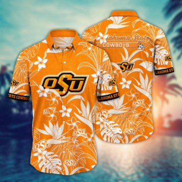 Oklahoma State Cowboys NCAA Hawaiian Shirt Midsummertime Dribbling Game Shirts