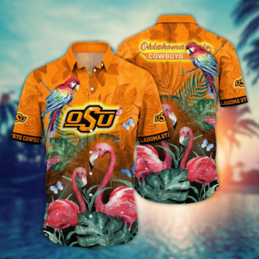 Oklahoma State Cowboys NCAA Hawaiian Shirt Picnics Aloha Shirt