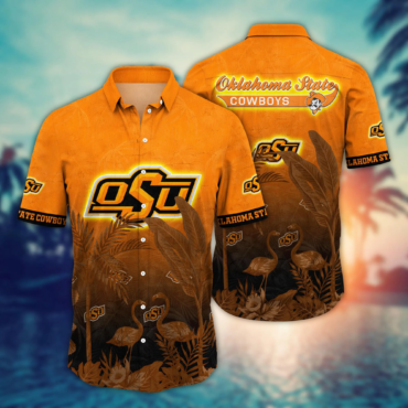 Oklahoma State Cowboys NCAA Hawaiian Shirt Solsticetime Aloha Shirt