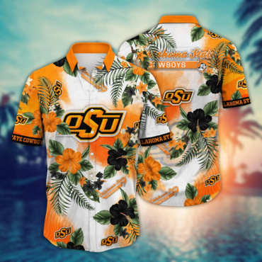 Oklahoma State Cowboys NCAA Hawaiian Shirt Warmthtime Aloha Shirt