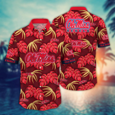 Ole Miss Rebels NCAA Hawaiian Shirt Heatwave Aloha Shirt