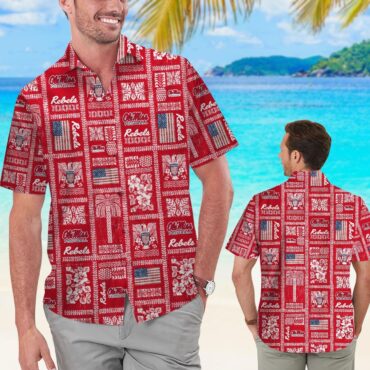 Ole Miss Rebels Summer Commemorative Tropical Hawaiian Shirt