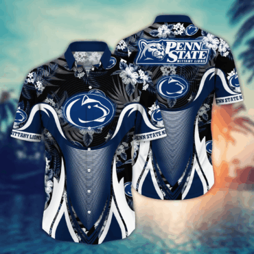 Penn State Nittany Lions NCAA Hawaiian Shirt Barbecues Aloha Shirt