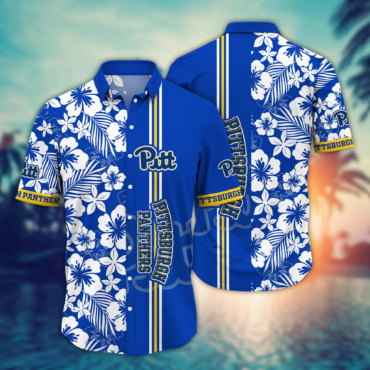 Pittsburgh Panthers Ncaa Hawaiian Shirt Heatwavetime Aloha Shirt