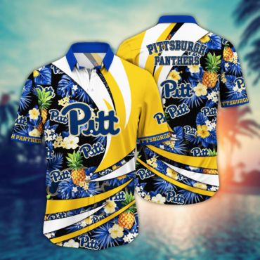 Pittsburgh Panthers Ncaa Hawaiian Shirt Sunburn Aloha Shirt