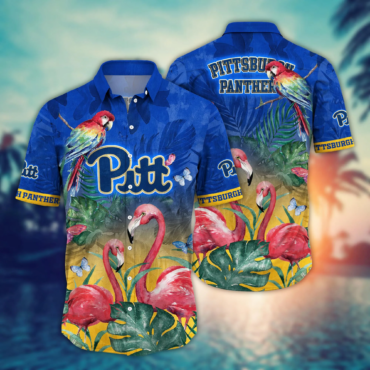 Pittsburgh Panthers Ncaa Hawaiian Shirt Sunning Aloha Shirt