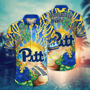 Pittsburgh Panthers Ncaa Hawaiian Shirt Warmthtime Aloha Shirt